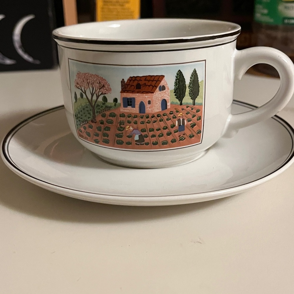 Villeroy & Boch Design Naif mug and Saucer 5 available